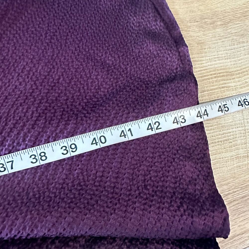 MaxMara Made in Italy Silk Halter Style Cocktail Dress Purple 8 - Picture 15 of 15